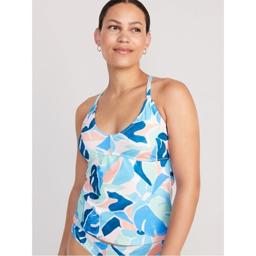 Old Navy Scoop Neck Tankini NWT XXL